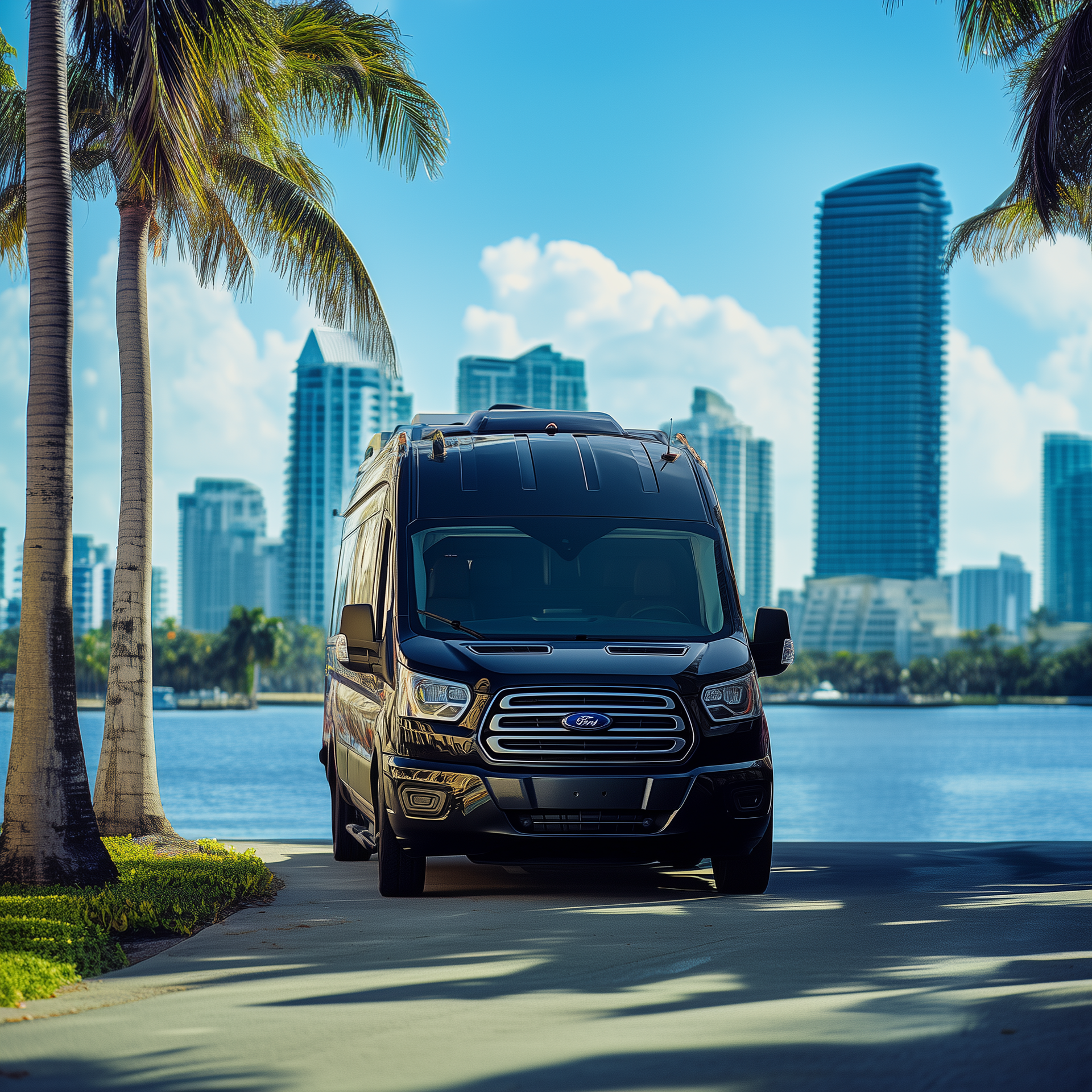 Custom Miami tour private bus
