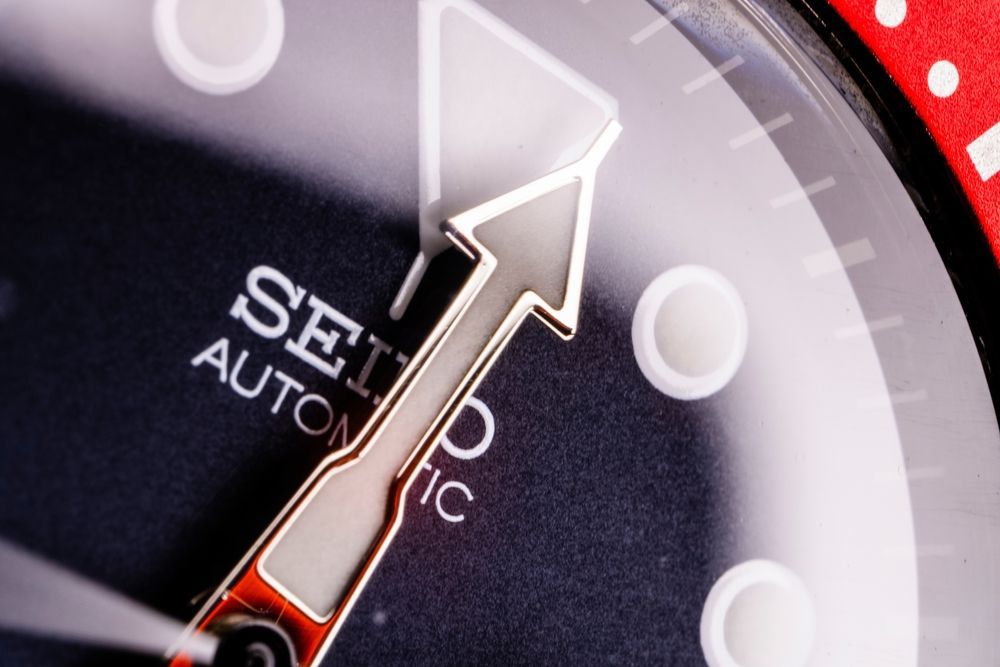 Close-up of a Seiko Watch — Regency Jewellers in Cairns City, QLD