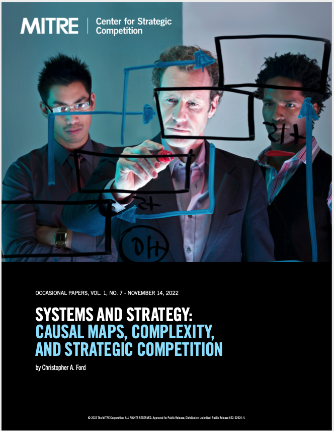 The cover of a book titled systems and strategy