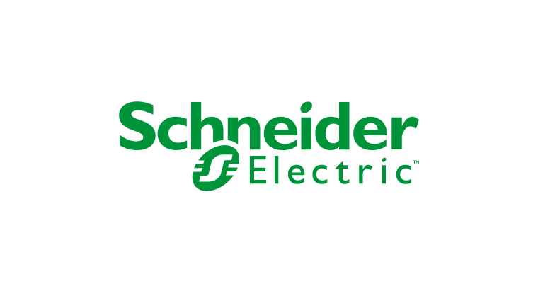 Schneider Electric green logo on a white background