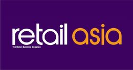 Retail Asia logo with white and orange text on a purple background