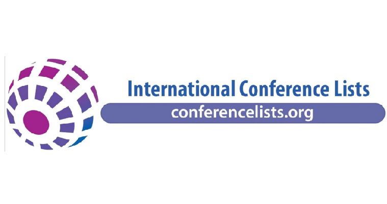 International Conference Lists logo with purple globe icon and conferencelists.org text