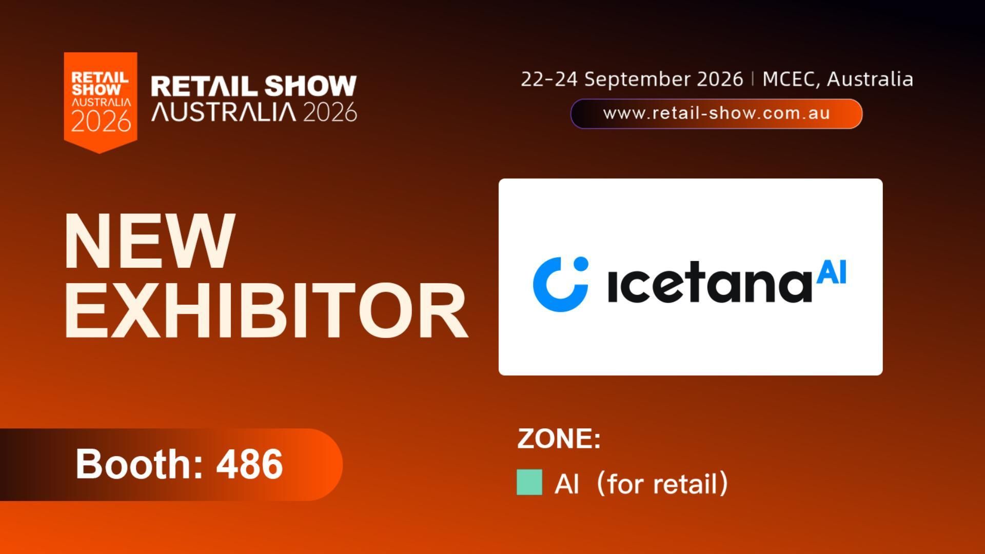 Retail Show Australia new exhibitor ad for Catecut, booth 373, Zone A1 on an orange background