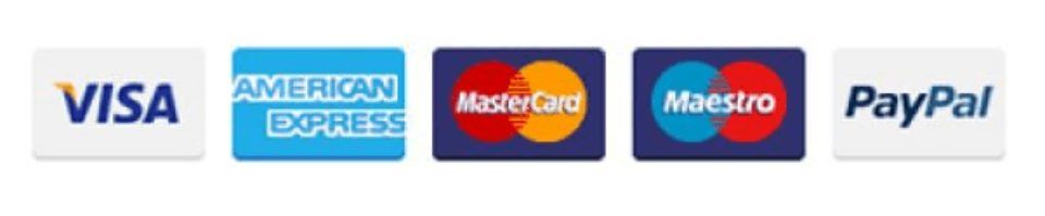 carte di credito accettate
