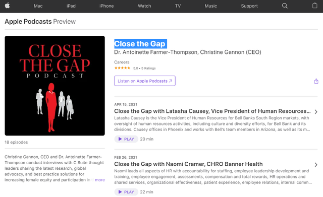 Close the Gap on Audible