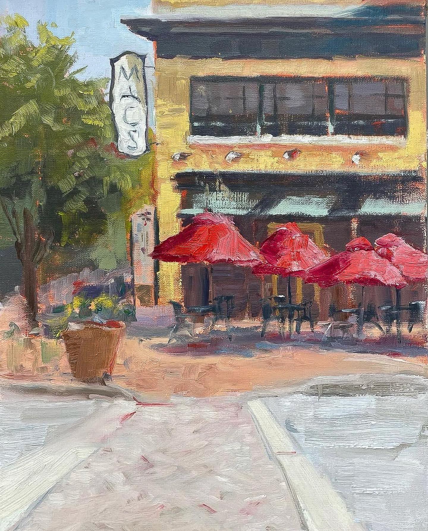 Outdoor dining at Mac's Chophouse
