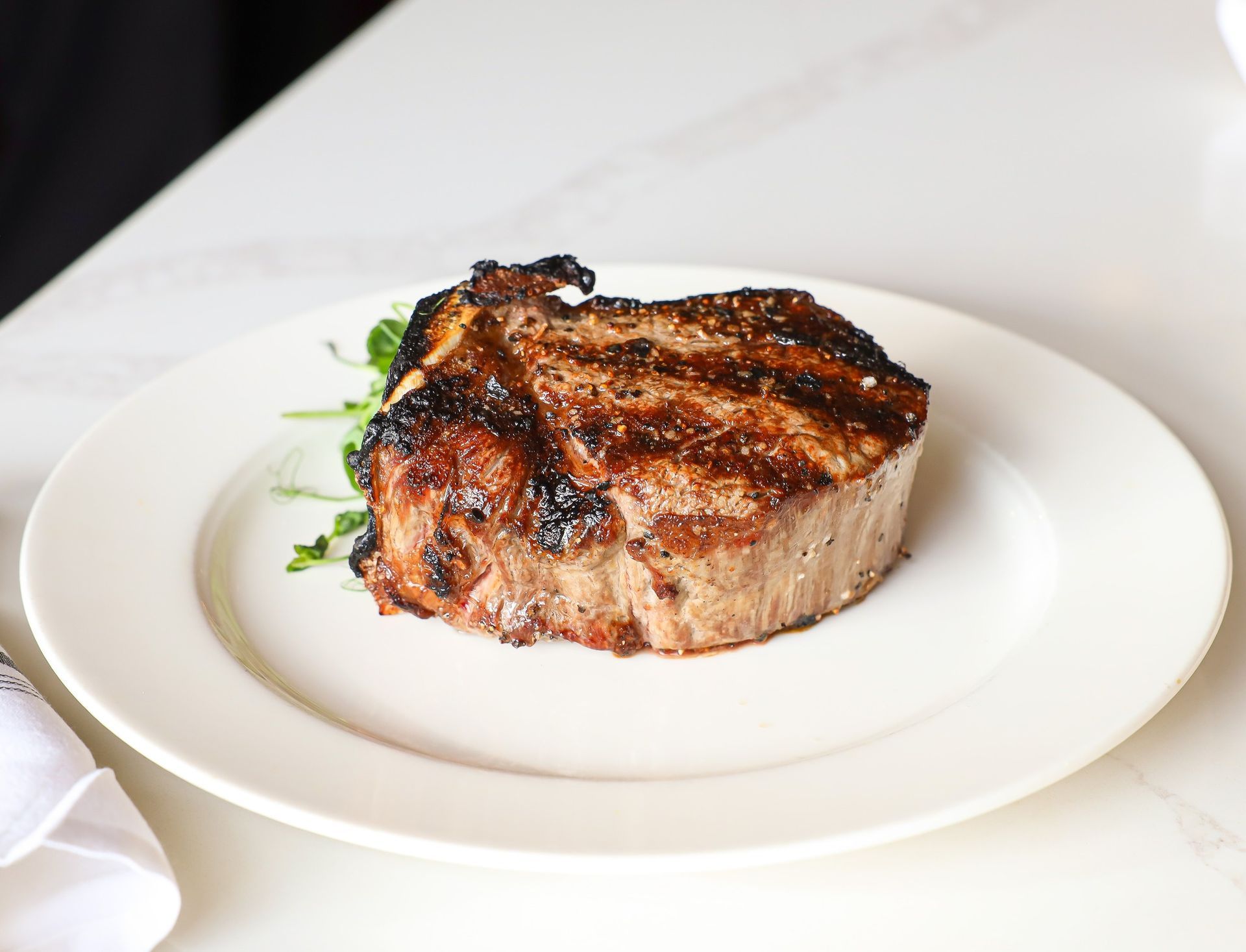 Steak at Mac's
