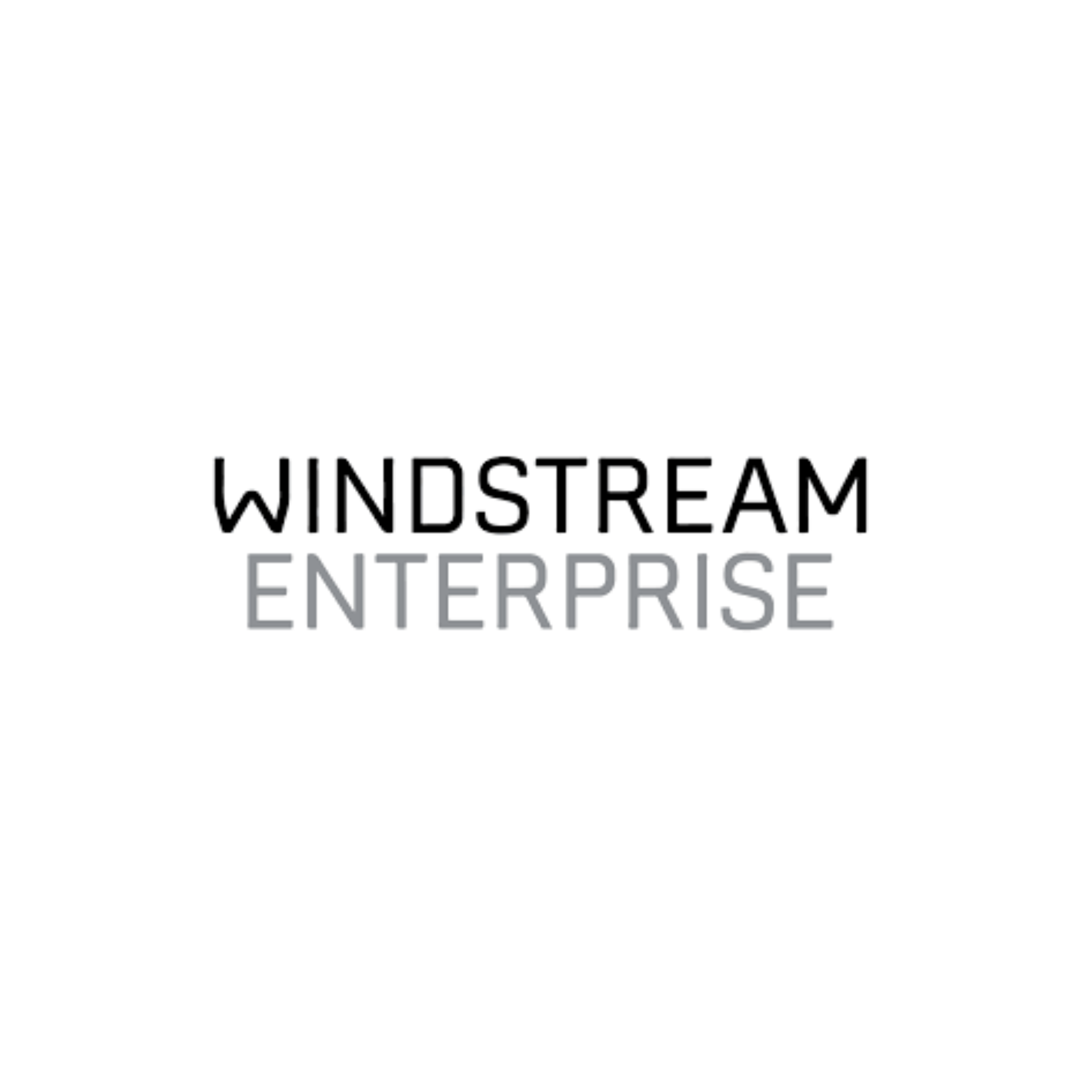 The windstream enterprise logo is on a white background.