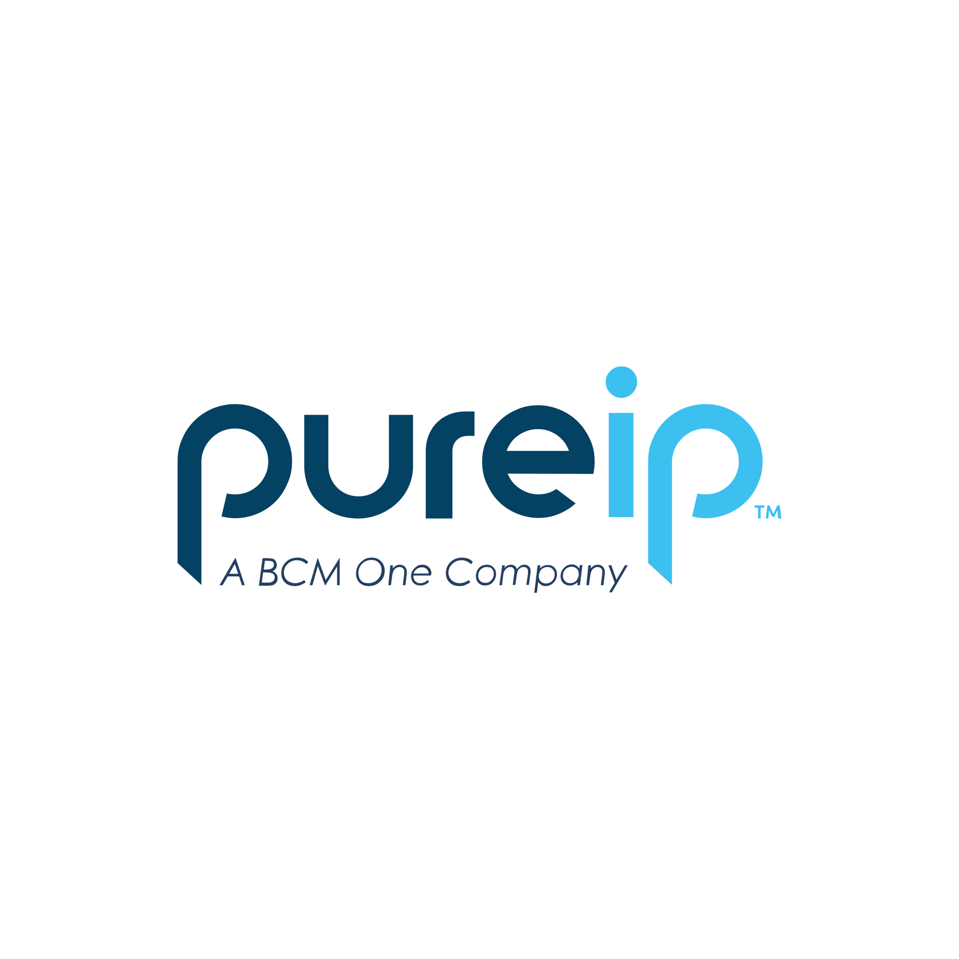PureIP logo in blue and teal with the tagline “A BCM One Company”