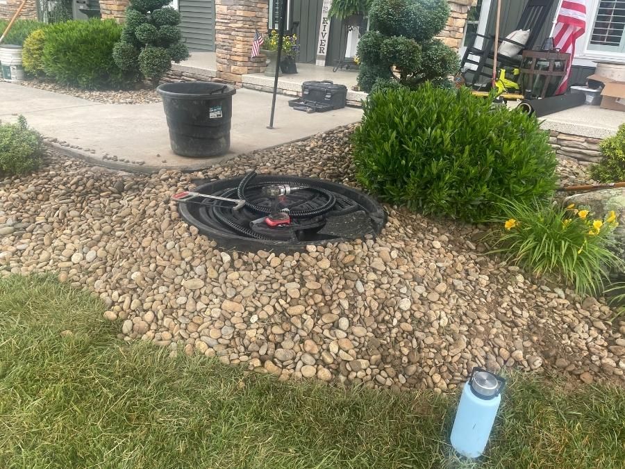Installing water feature 3