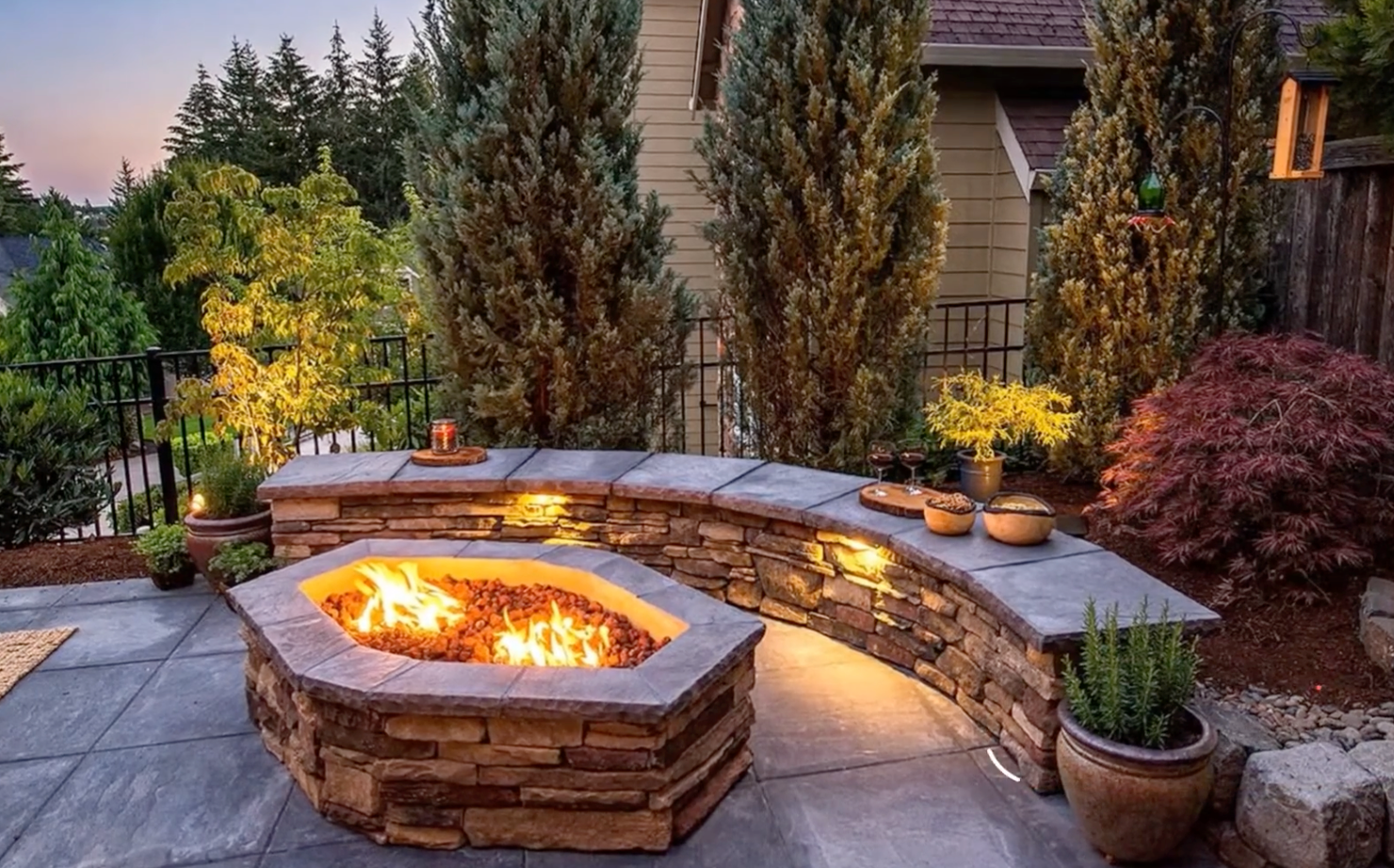 fire features