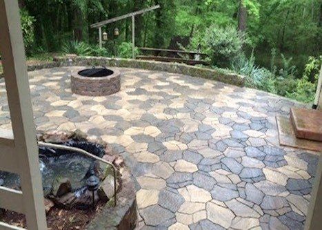 backyard landscaping hoover
