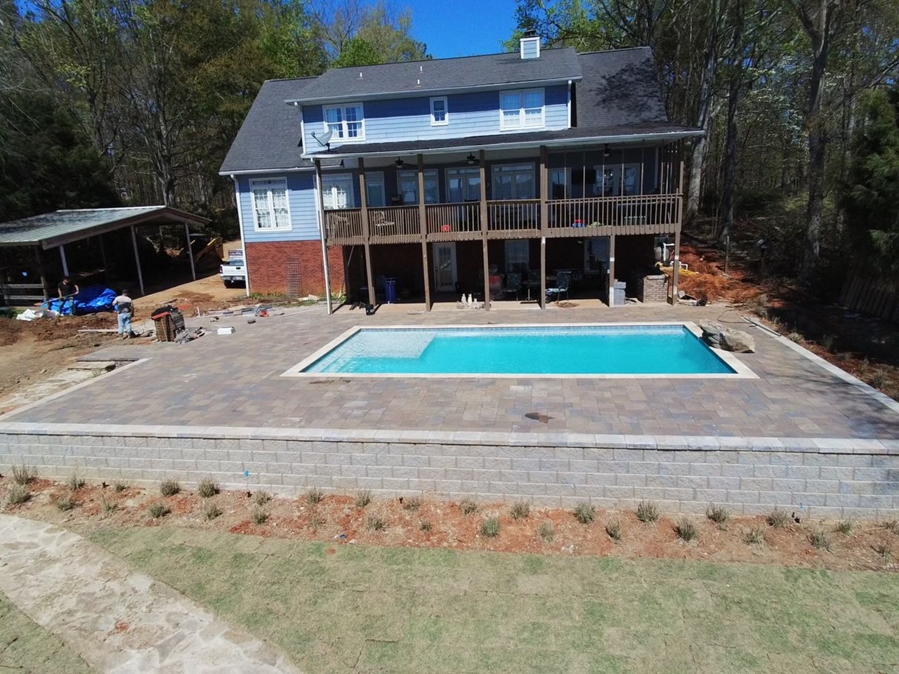 vinyl liner pool installation