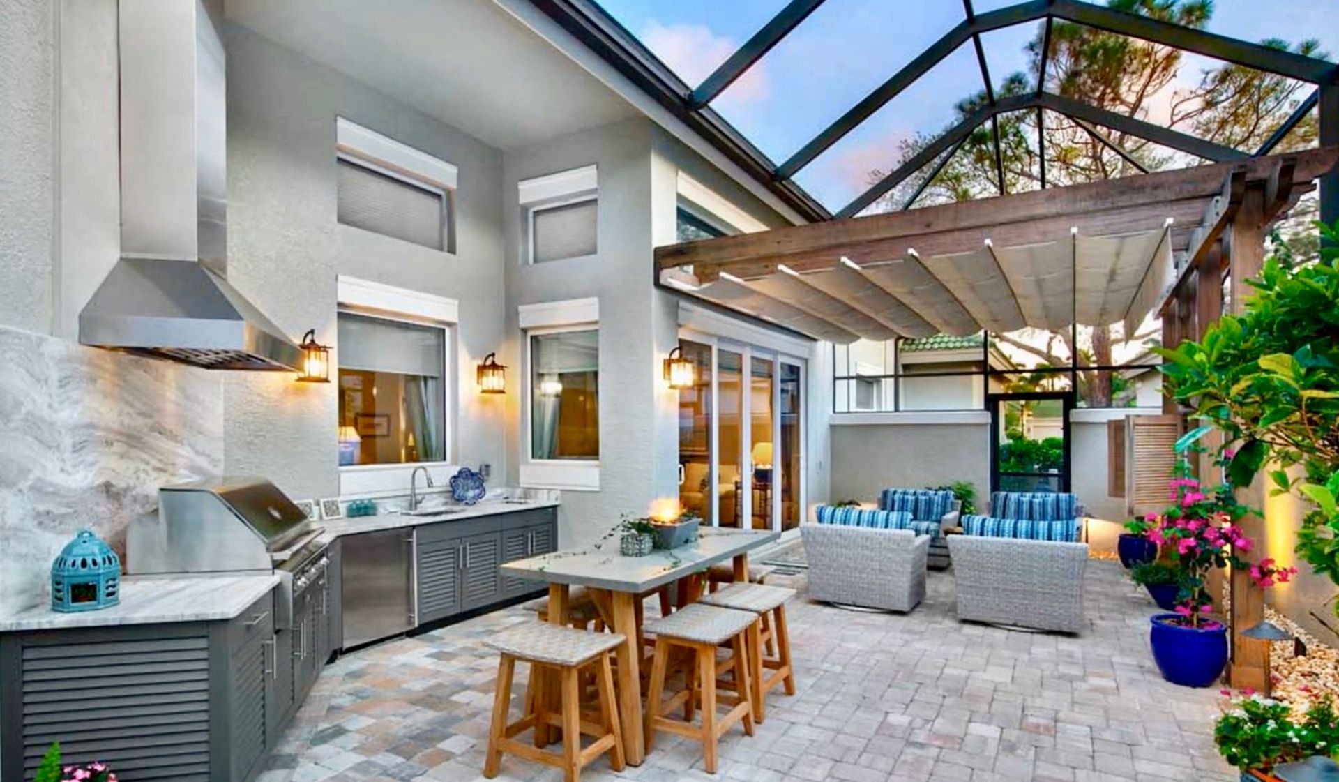 outdoor kitchen design