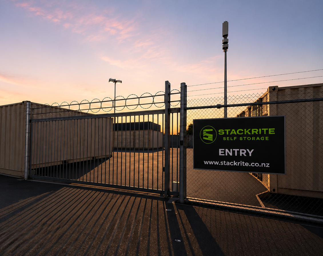 Stackrite Self Storage Carlyle St Entrance