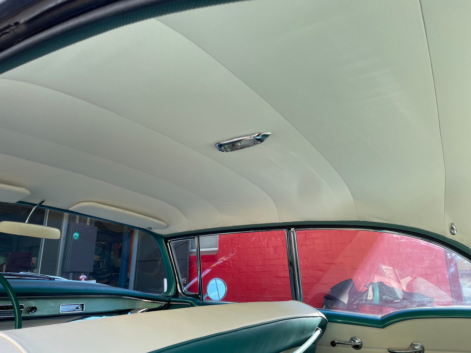 1956 Buick Special vinyl roof lining