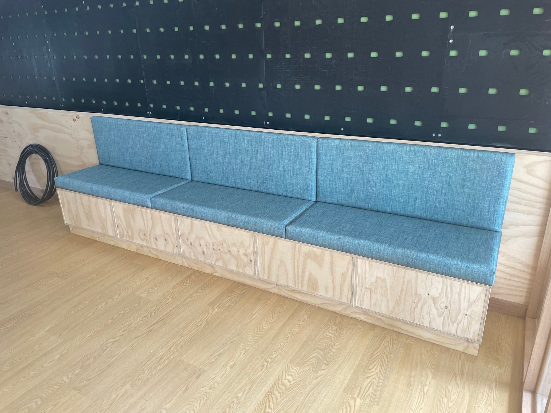 Alba Health commercial bench seating