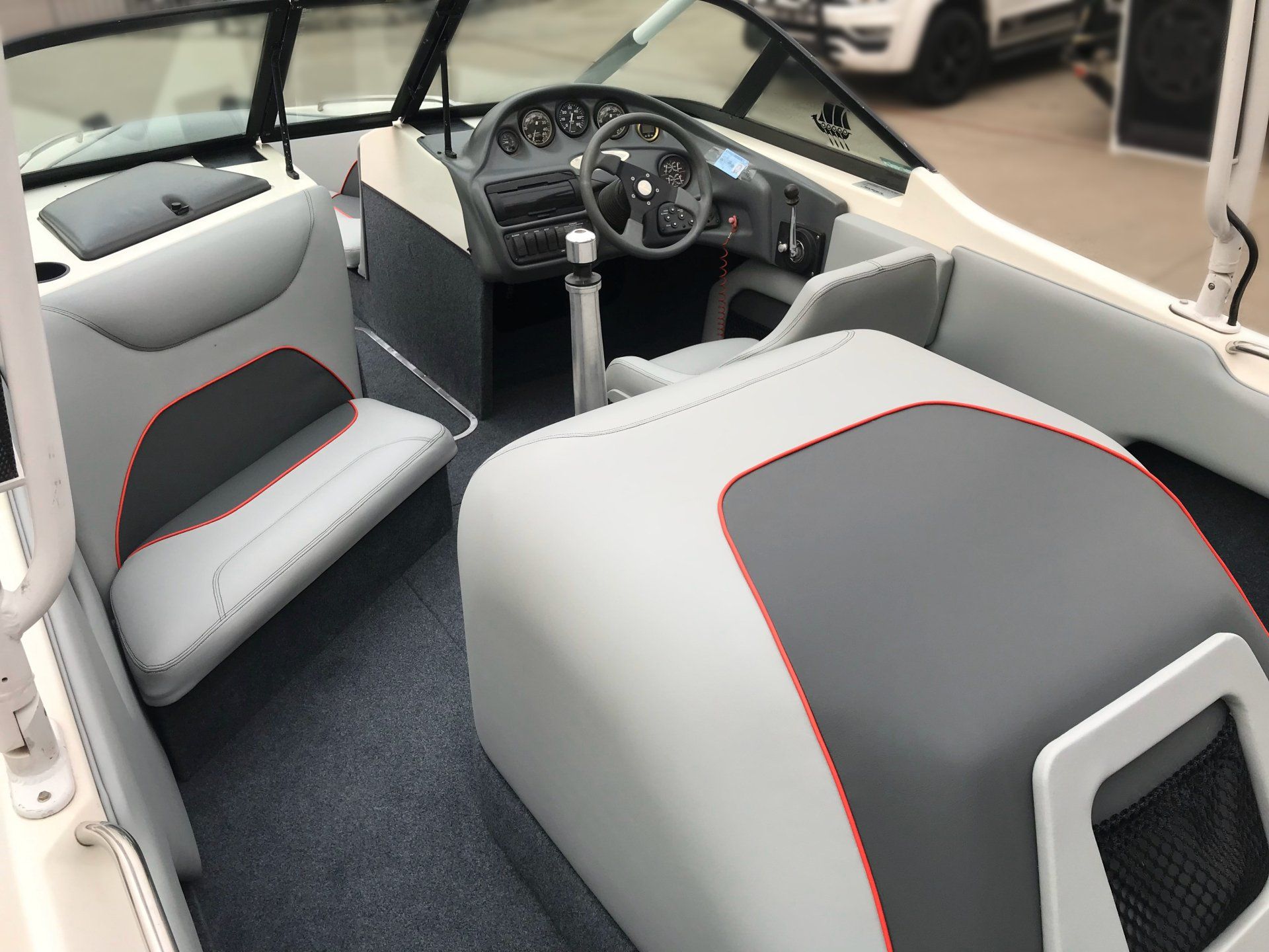 Centurian Ski Boat Full Interior Engine Box and Observer Seat