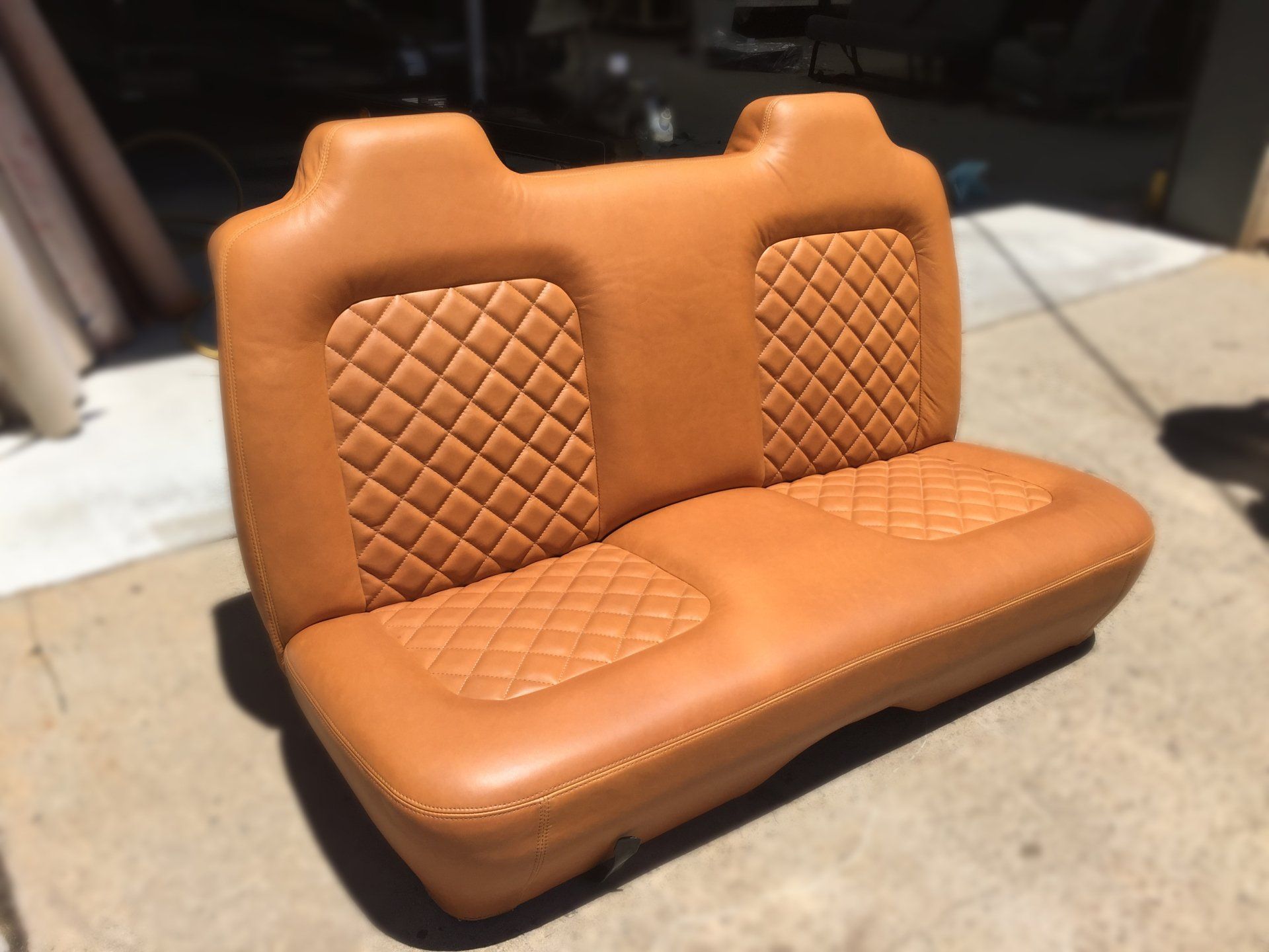 Custom Shaped Kingswood Bench Seat