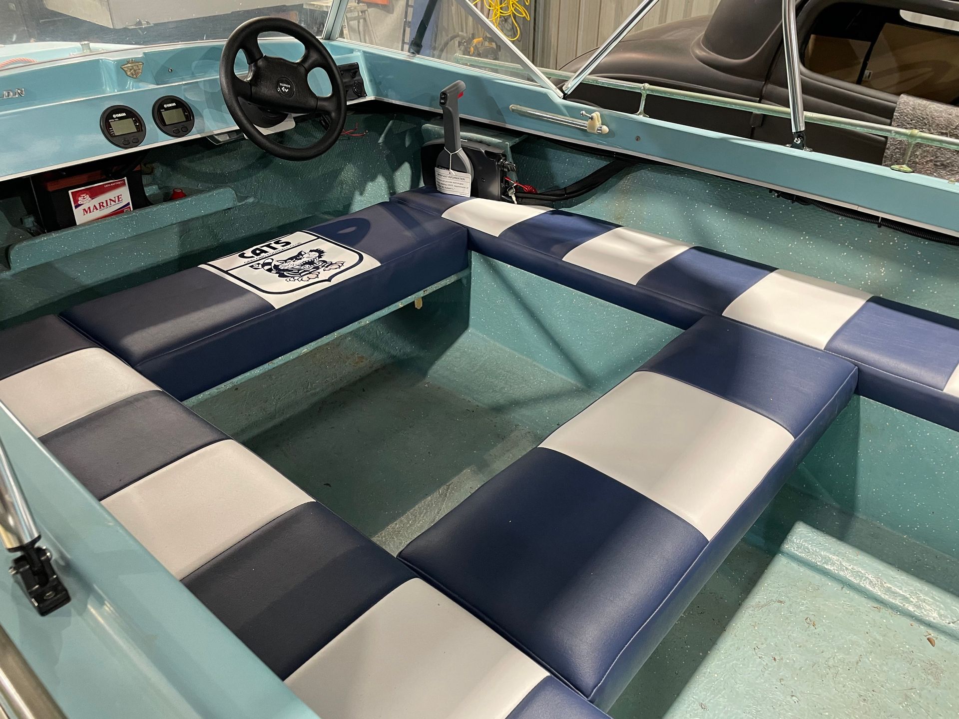 Geelong Cats boat seating