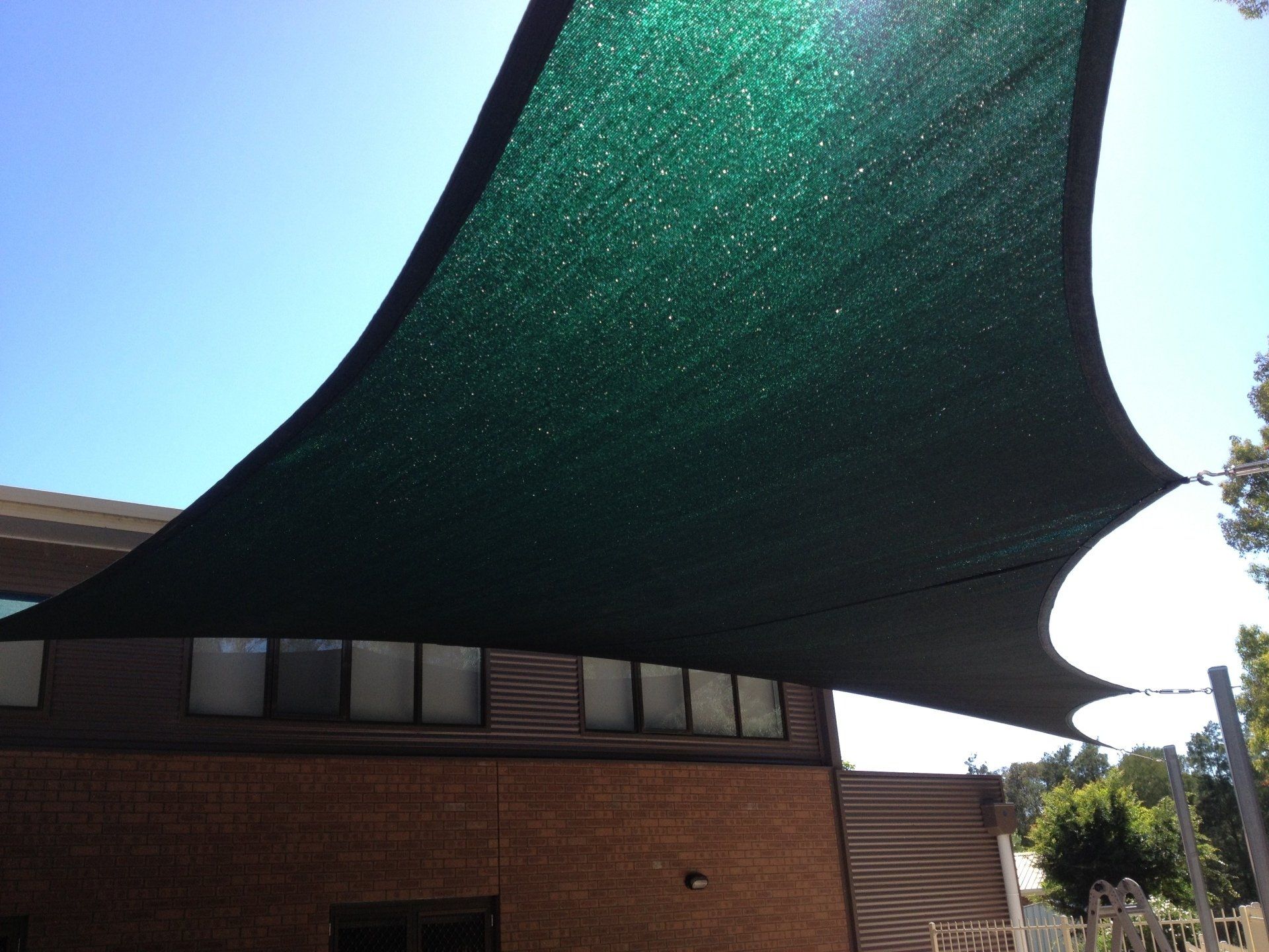 Green shade cover