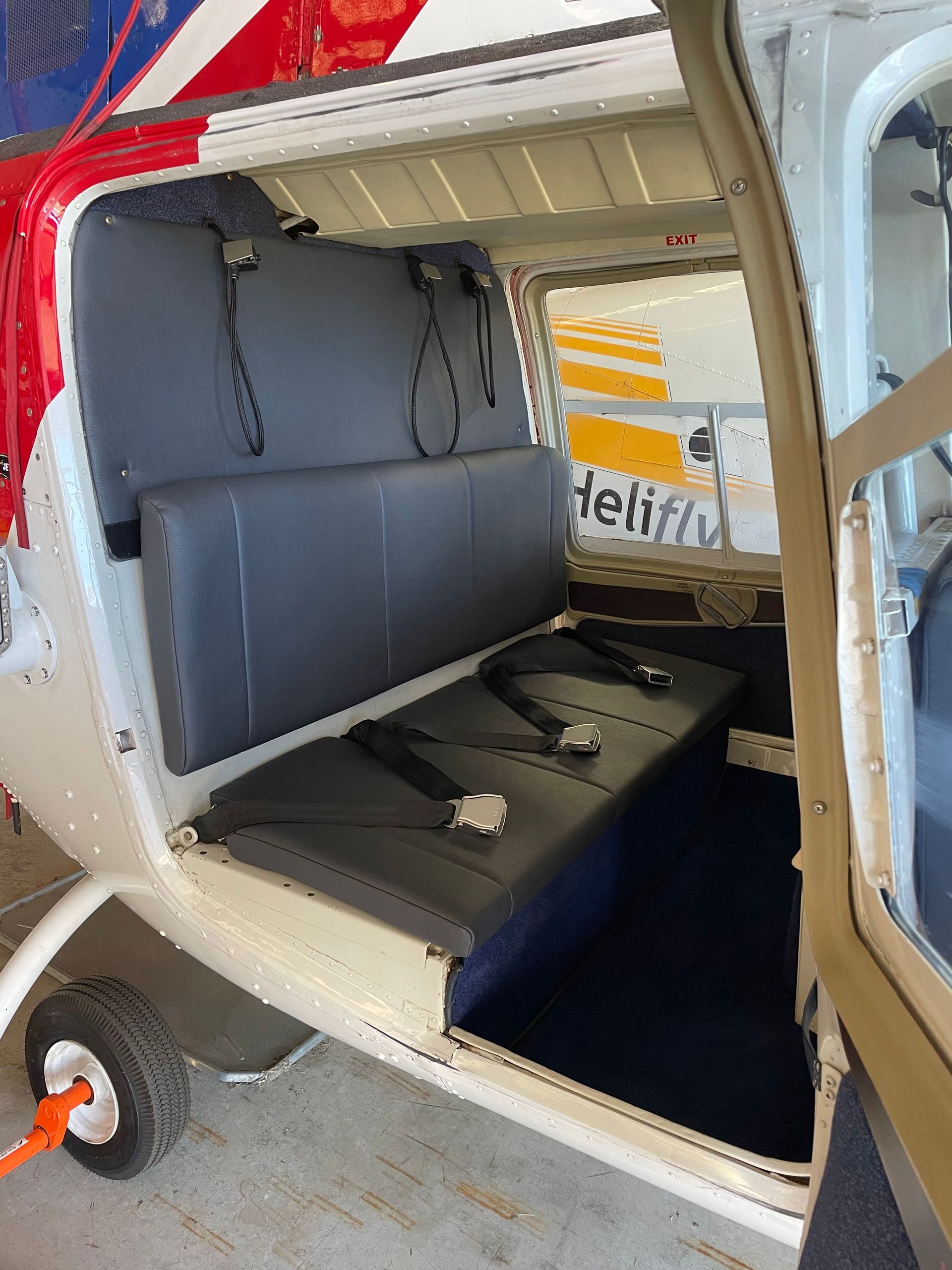 Helicopter restored seating