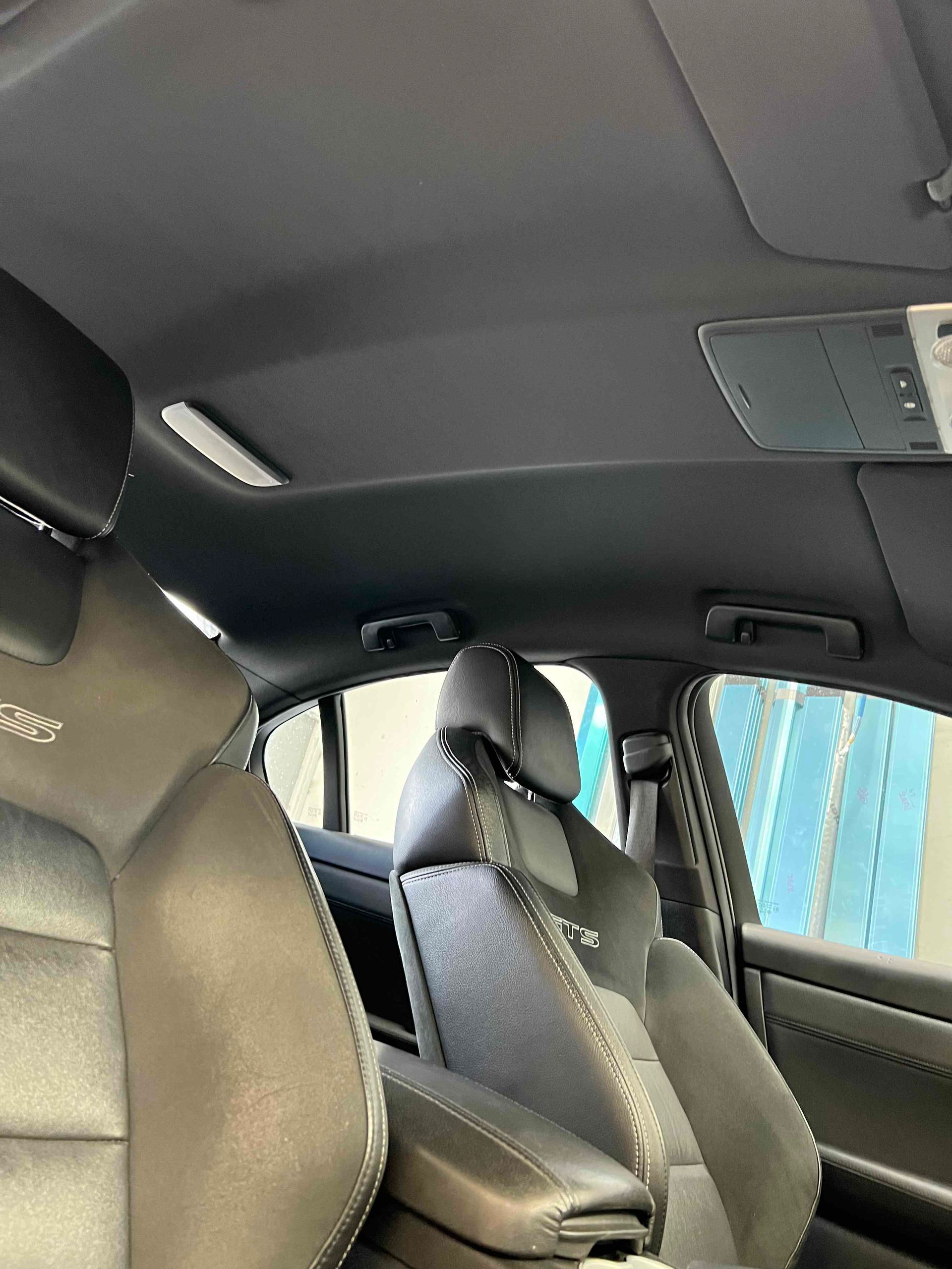 Holden VE GTS anthracite roof lining replacement