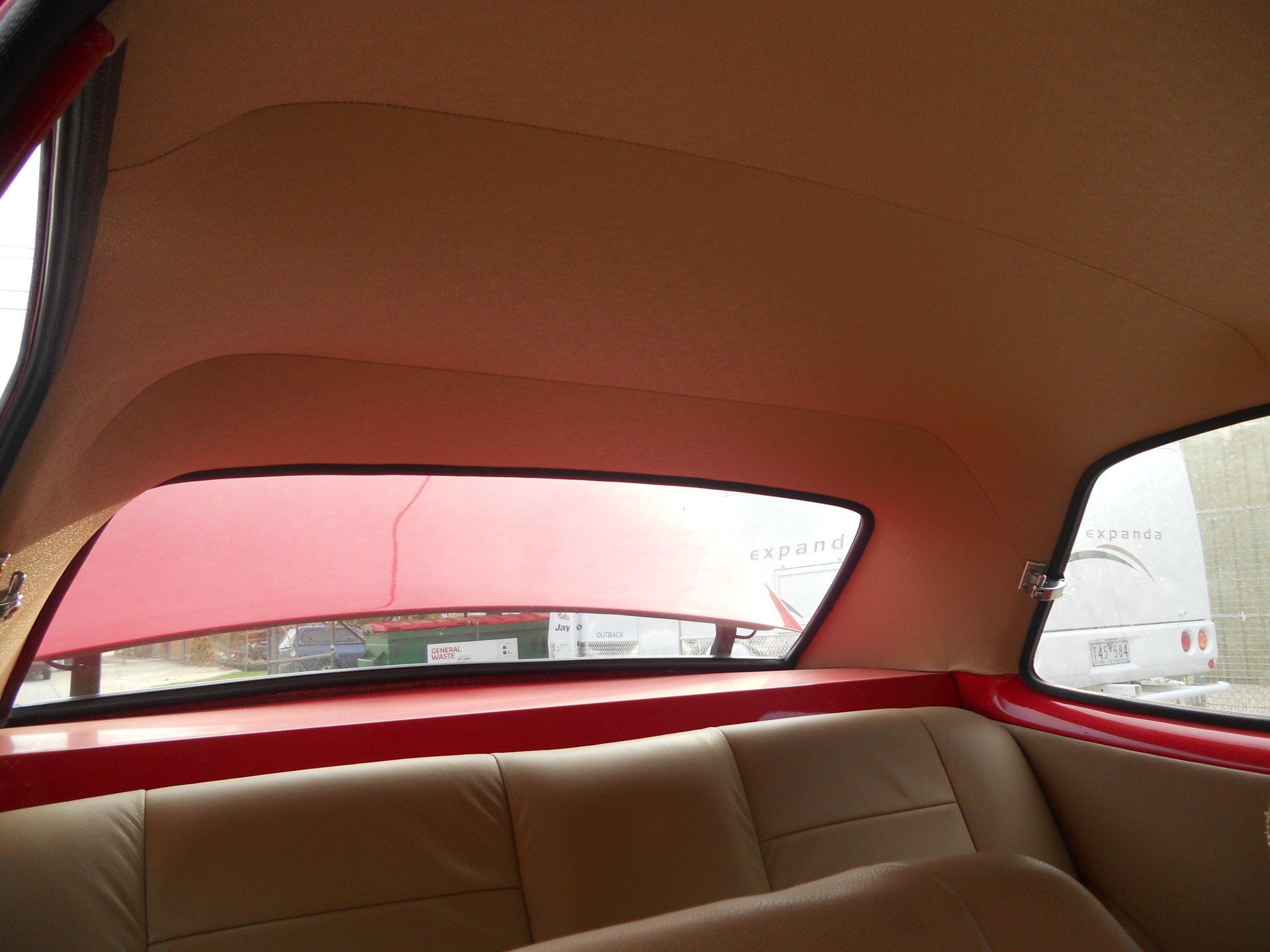 LC Torana hoodlining