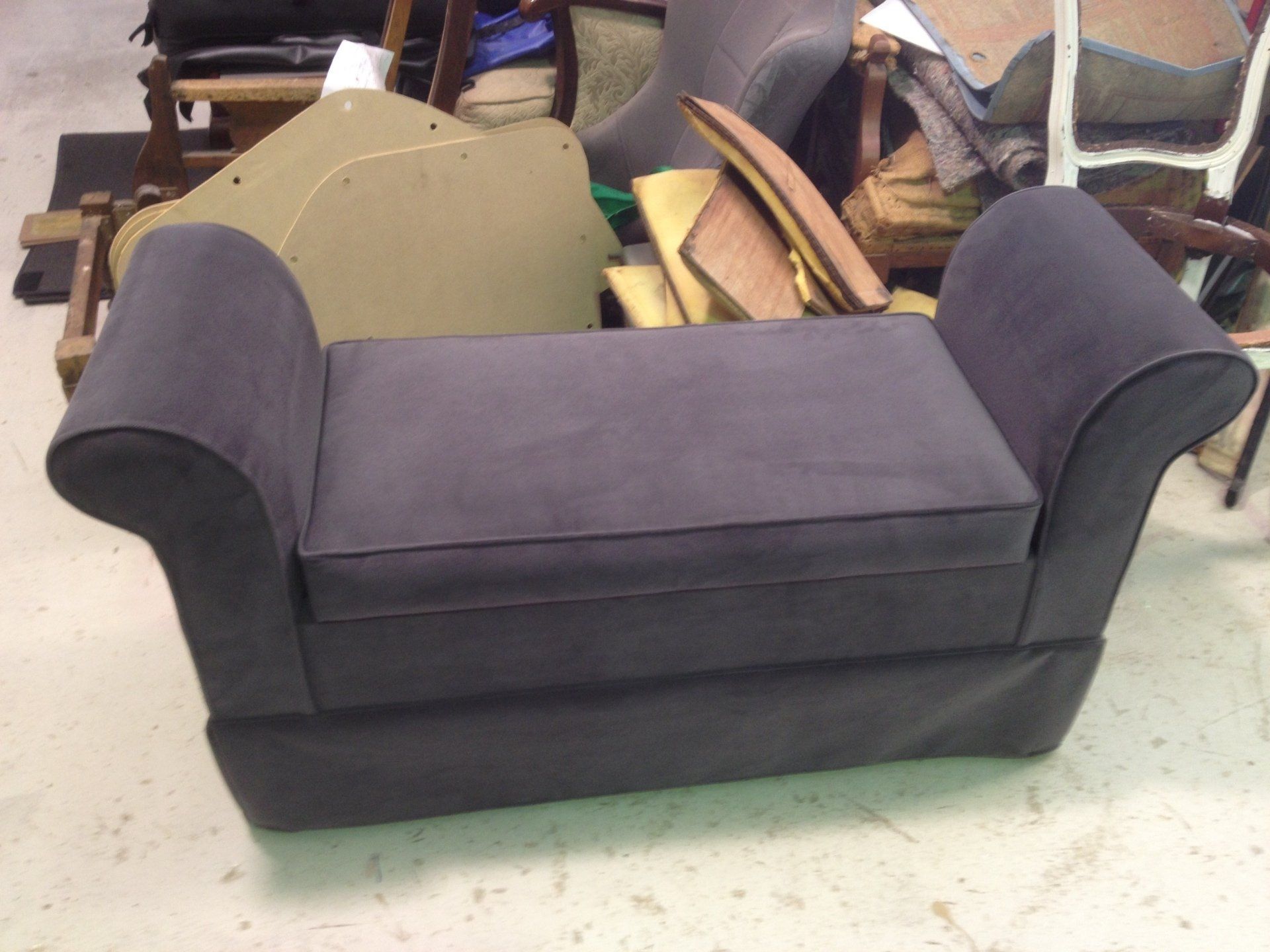 Repair and recover furniture