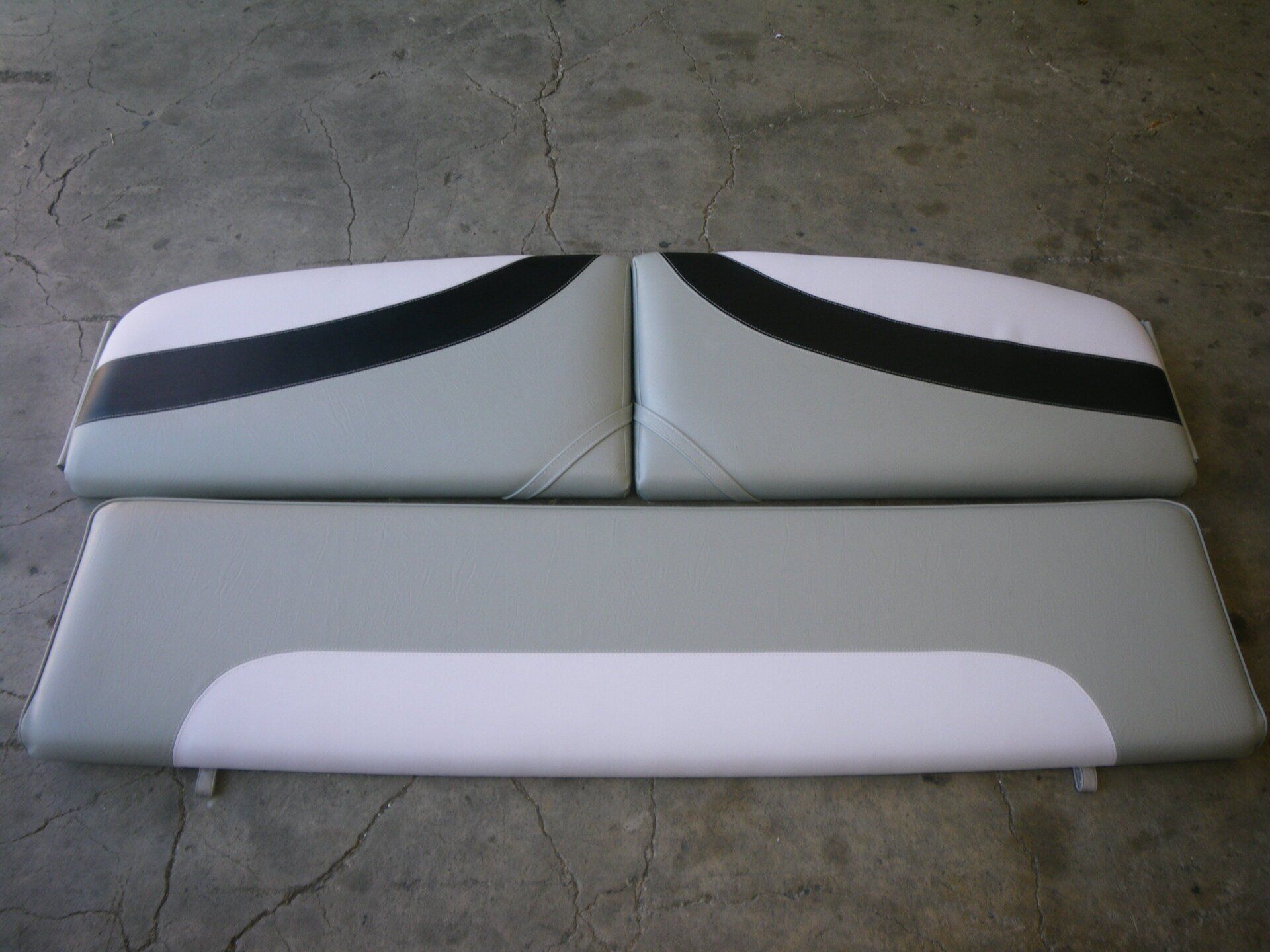 Sun Lounge Cushioning for Boat