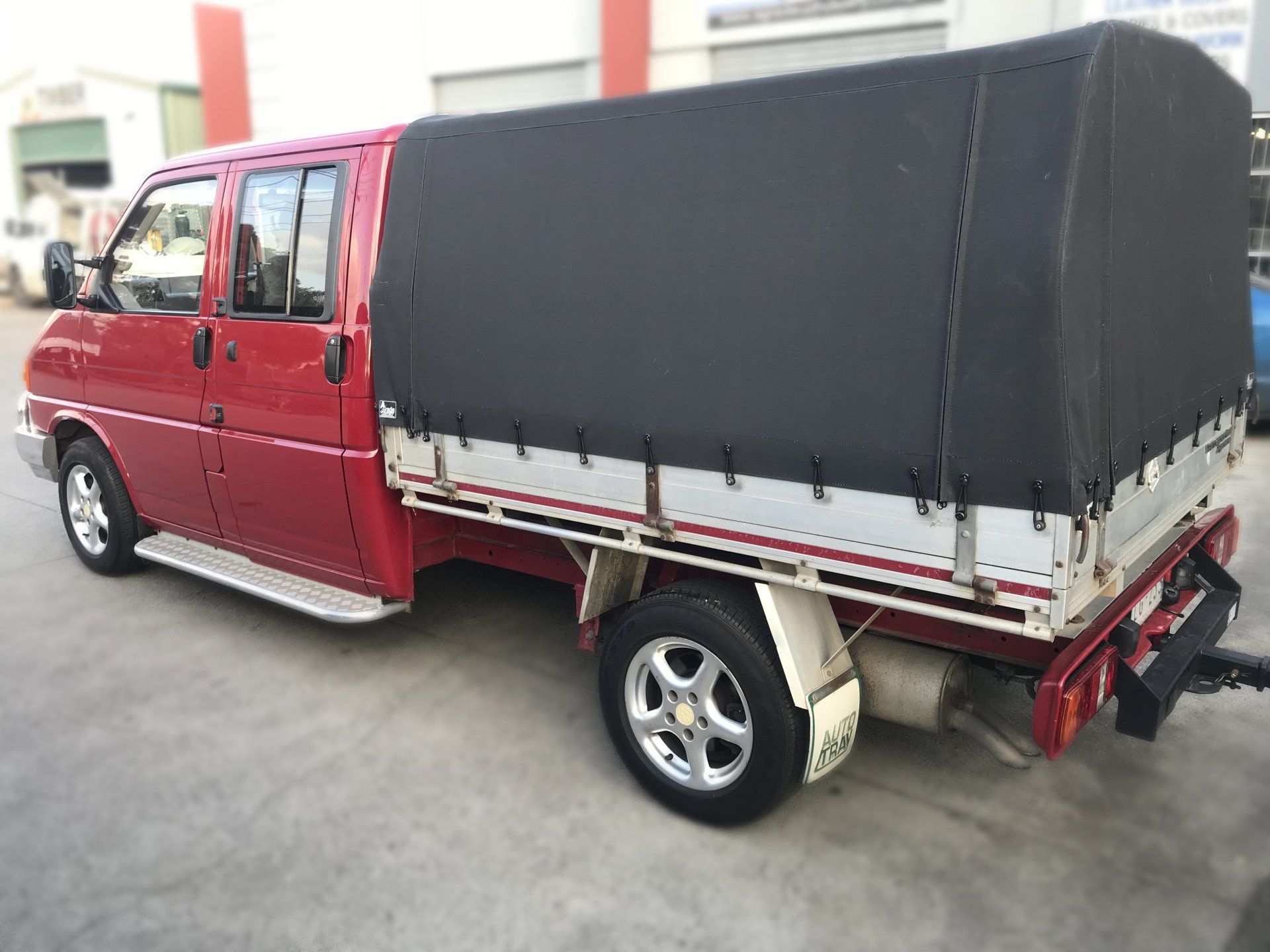 VW Transporter canvas canopy black