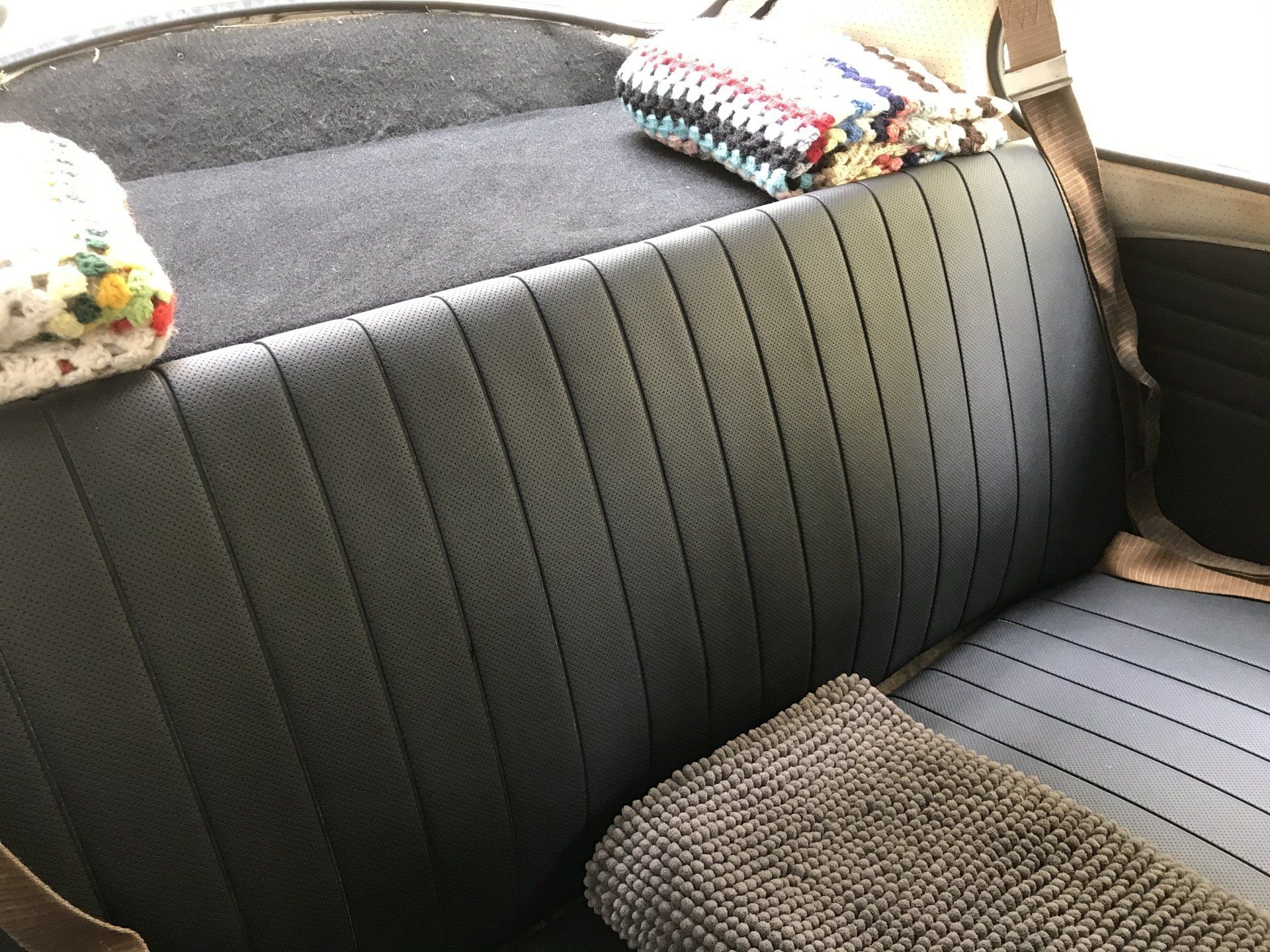 Volkswagen Beetle rear seat