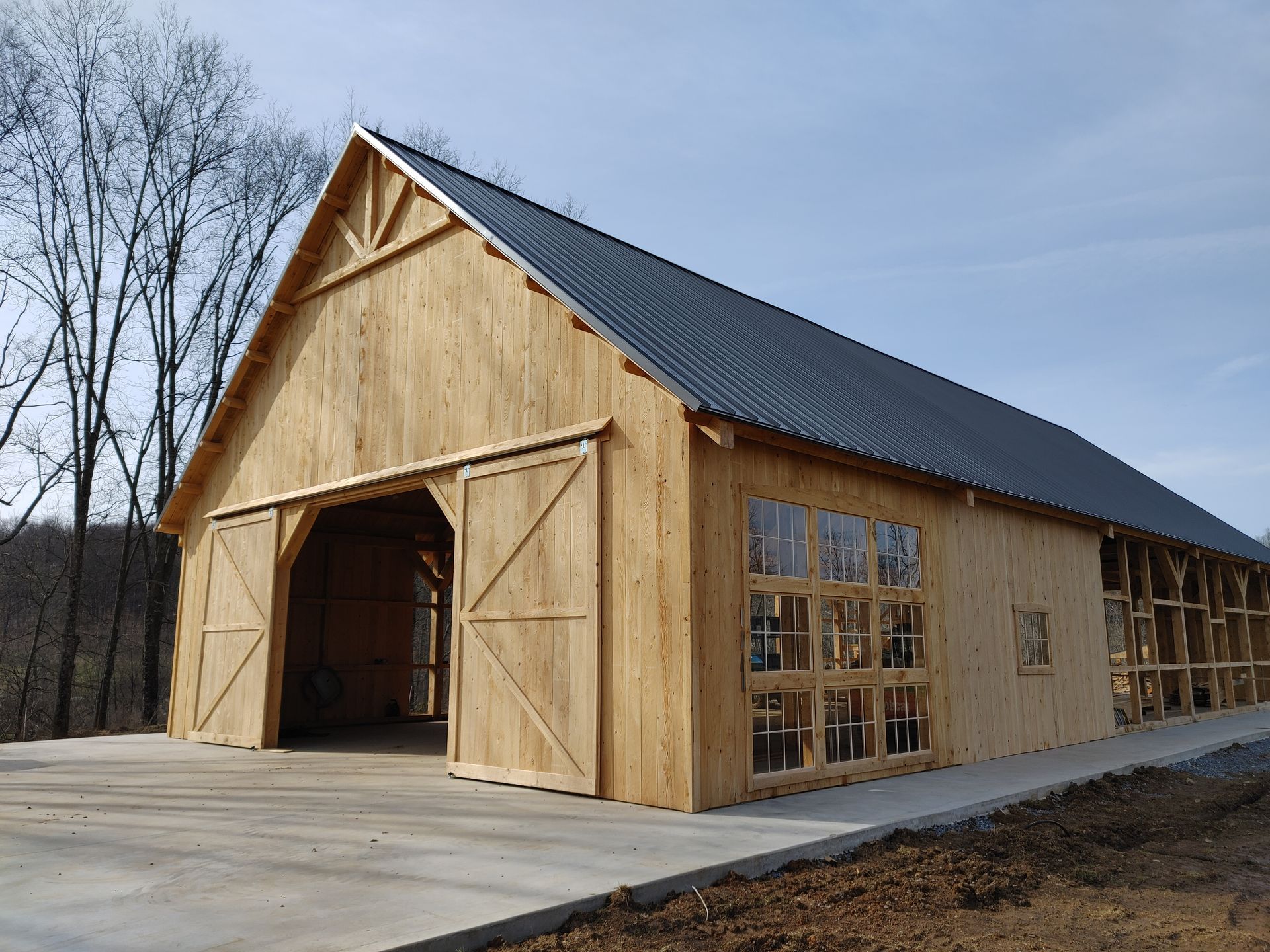 timber frame construction for wholesale in PA, NY, OH, NJ, WV, VA and beyond by Central Timber Frame Supply