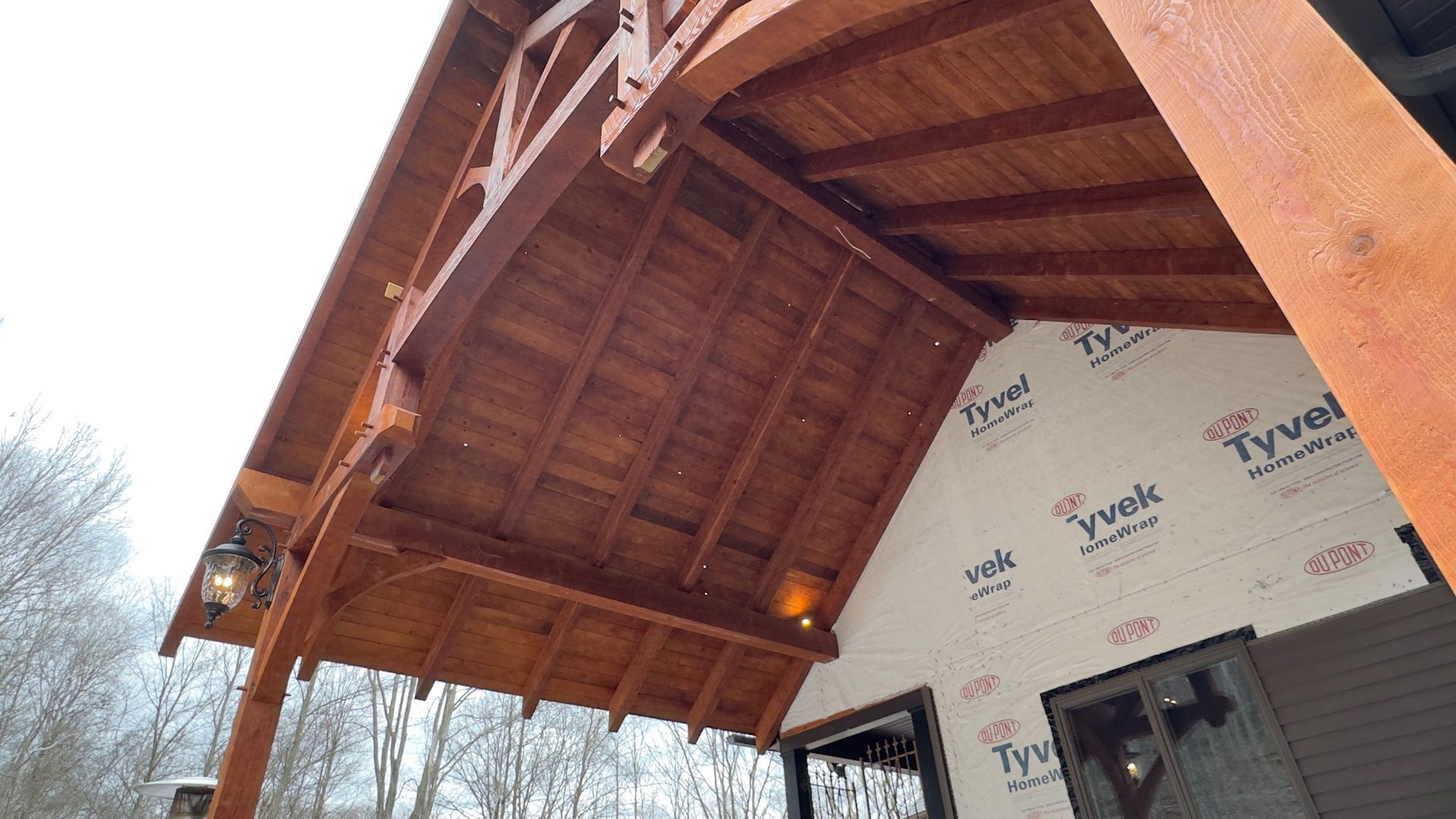 timber frame construction for wholesale in PA, NY, OH, NJ, WV, VA and beyond by Central Timber Frame Supply