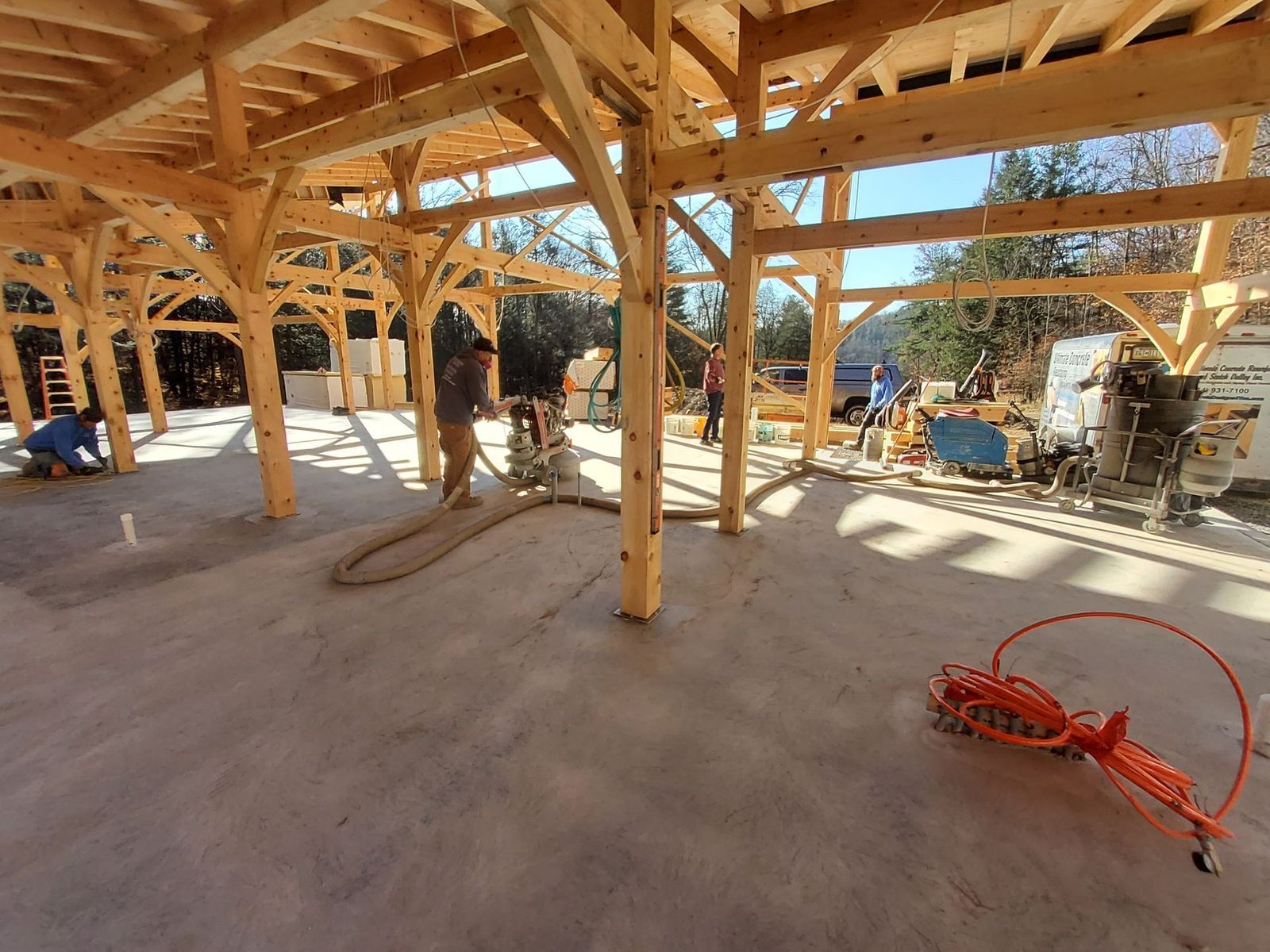 timber frame construction for wholesale in PA, NY, OH, NJ, WV, VA and beyond by Central Timber Frame Supply