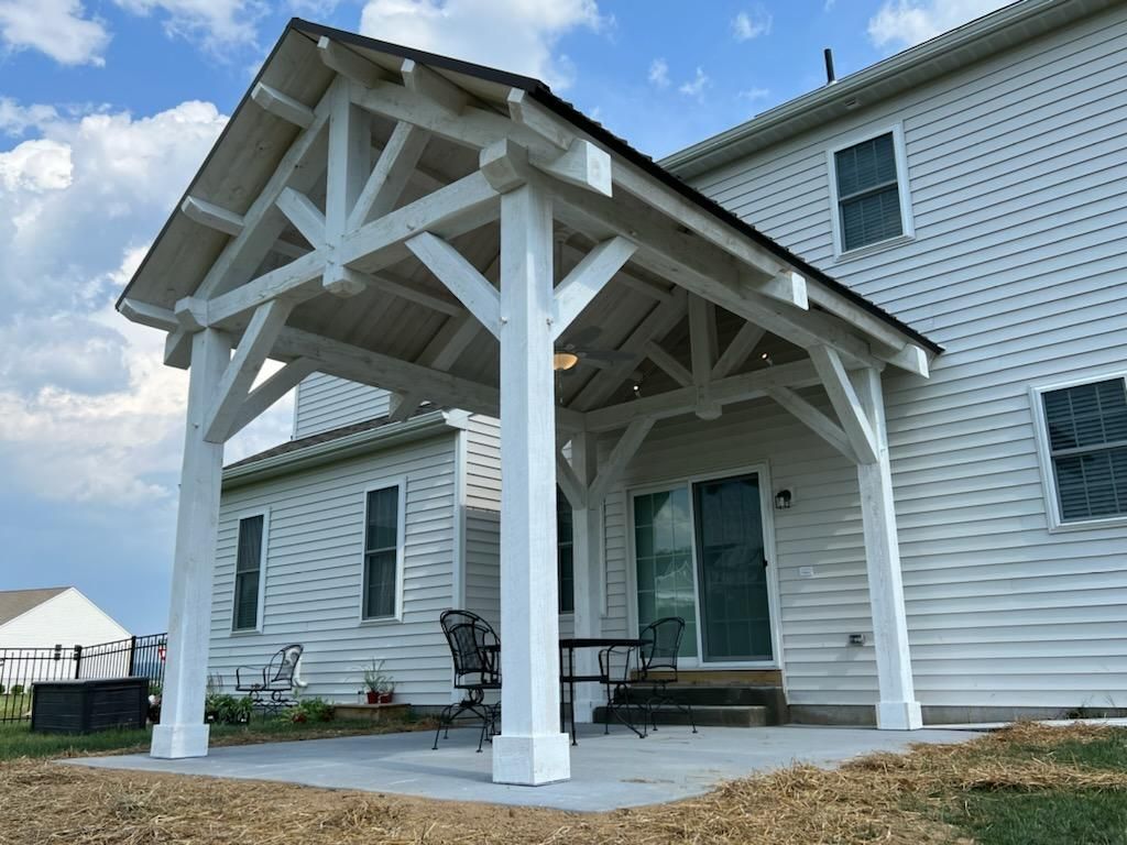 timber frame construction for wholesale in PA, NY, OH, NJ, WV, VA and beyond by Central Timber Frame Supply