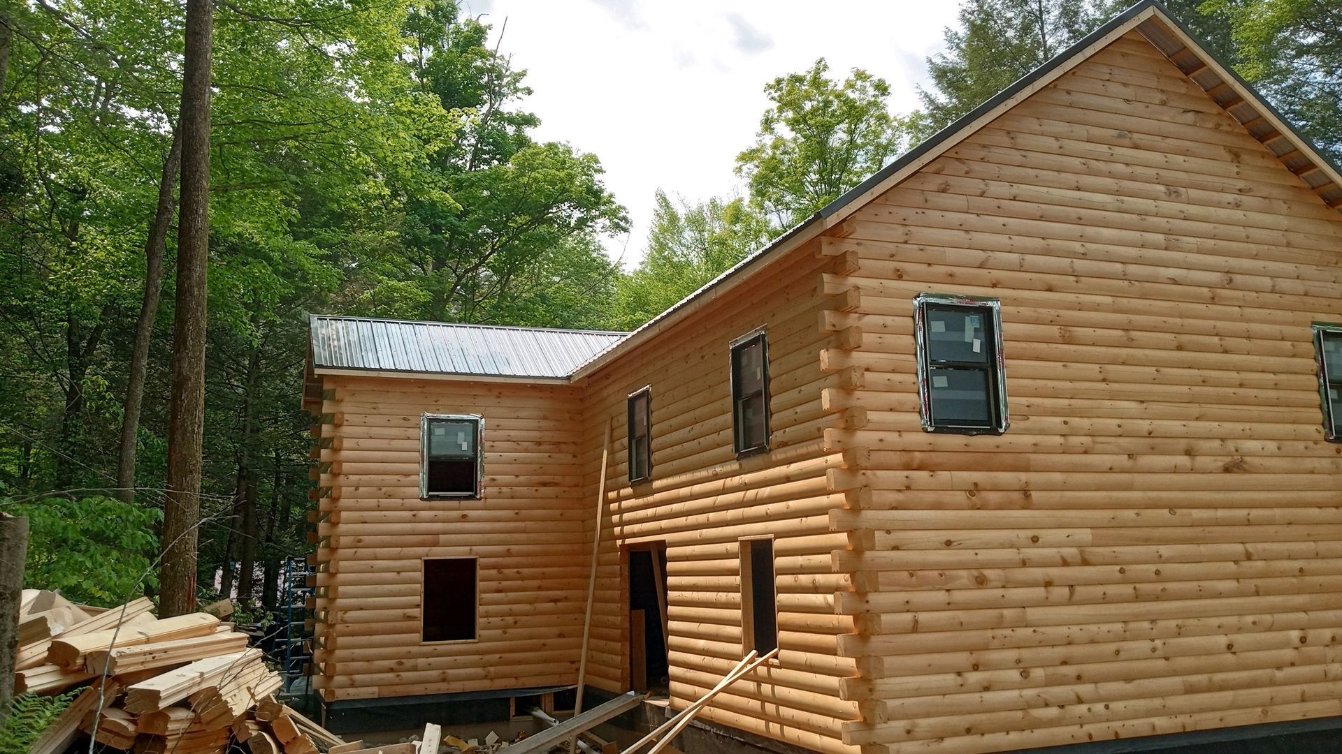 timber frame construction for wholesale in PA, NY, OH, NJ, WV, VA and beyond by Central Timber Frame Supply