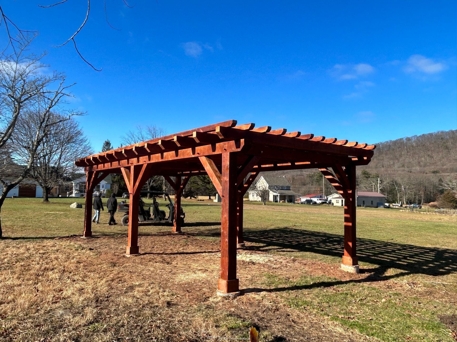 timber frame construction for wholesale in PA, NY, OH, NJ, WV, VA and beyond by Central Timber Frame Supply