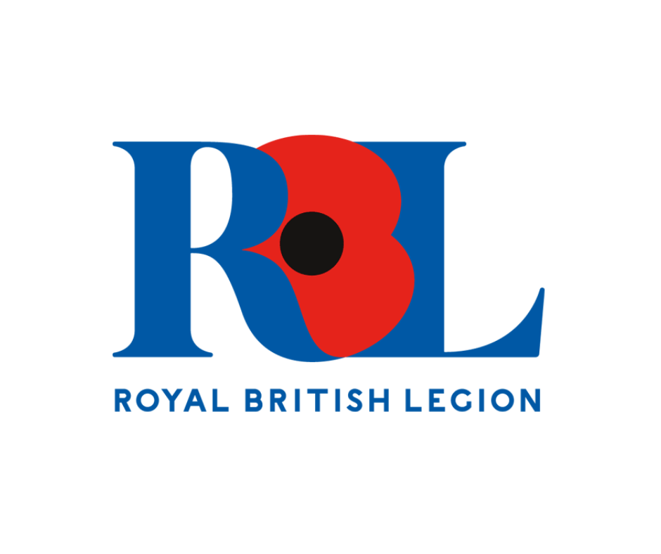 Logo of the Royal British Legion: blue