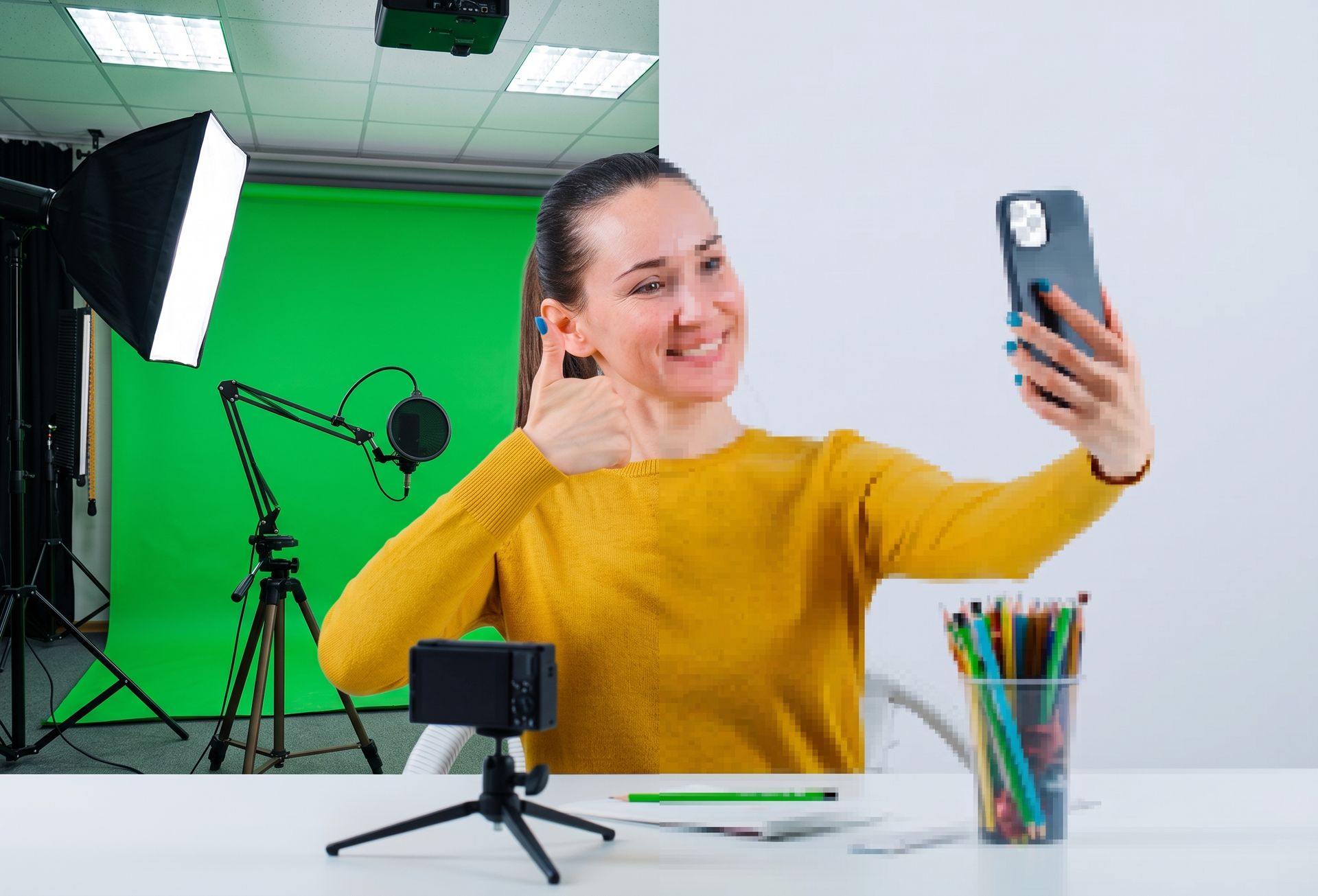 Renta de estudio de grabación para video en Monterrey