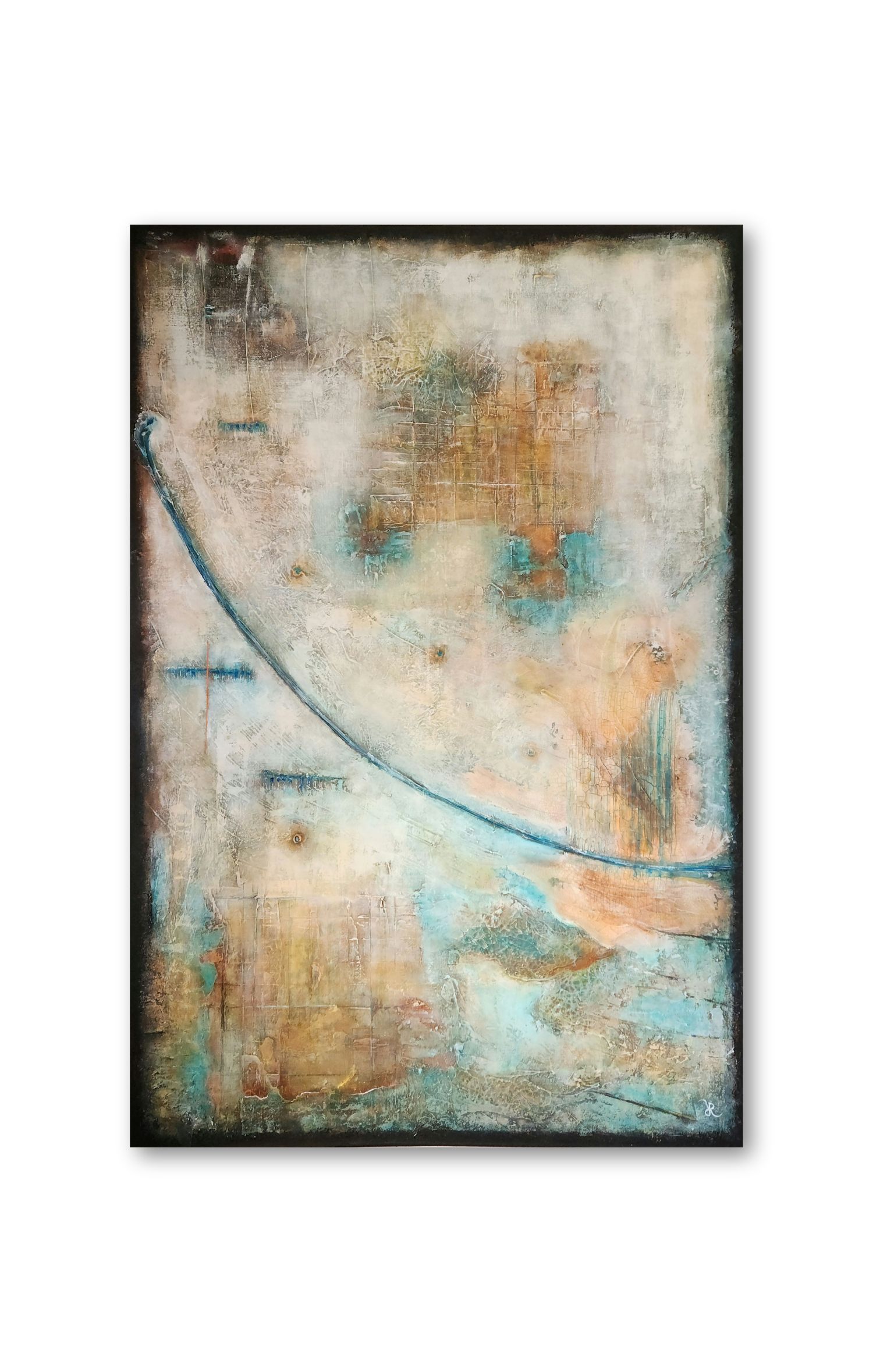 acryl painting, abstract, 24 february