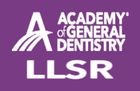 Academy of General Dentistry Lifelong Learning and Service Recognition (LLSR) logo, earned by Dr. Thomas R. Lambert