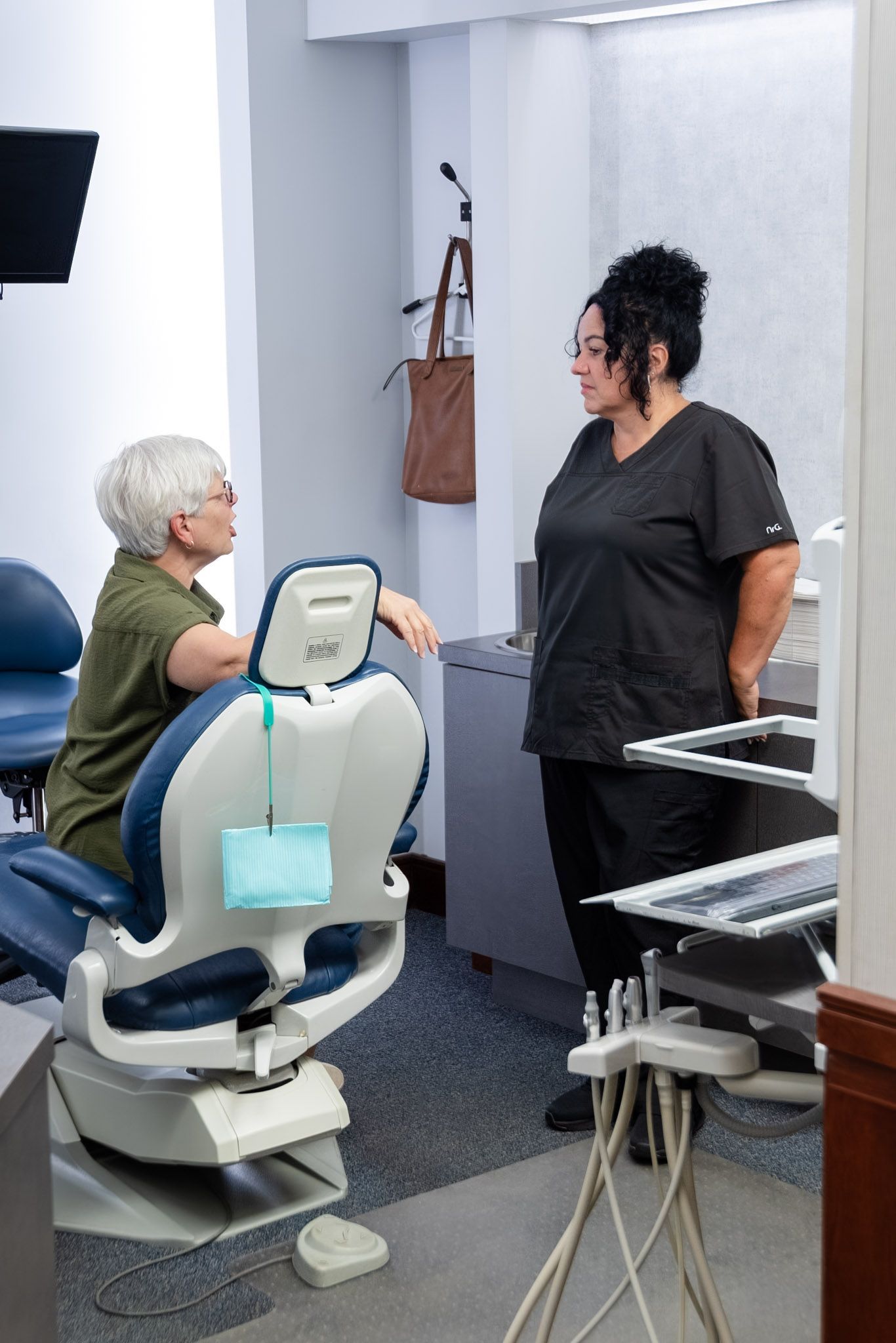Patient visit for snoring treatment at Always About Smiles, Bethlehem, PA