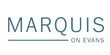 Marquis on Evans Logo.