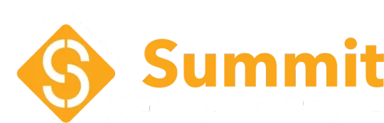 Orange Summit logo with a stylized S icon and the word “Summit” on a white background