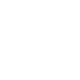 Building with square windows and double doors.
