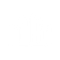 White outline of arched gate with double doors.
