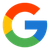 Google multicolor “G” logo on a white background