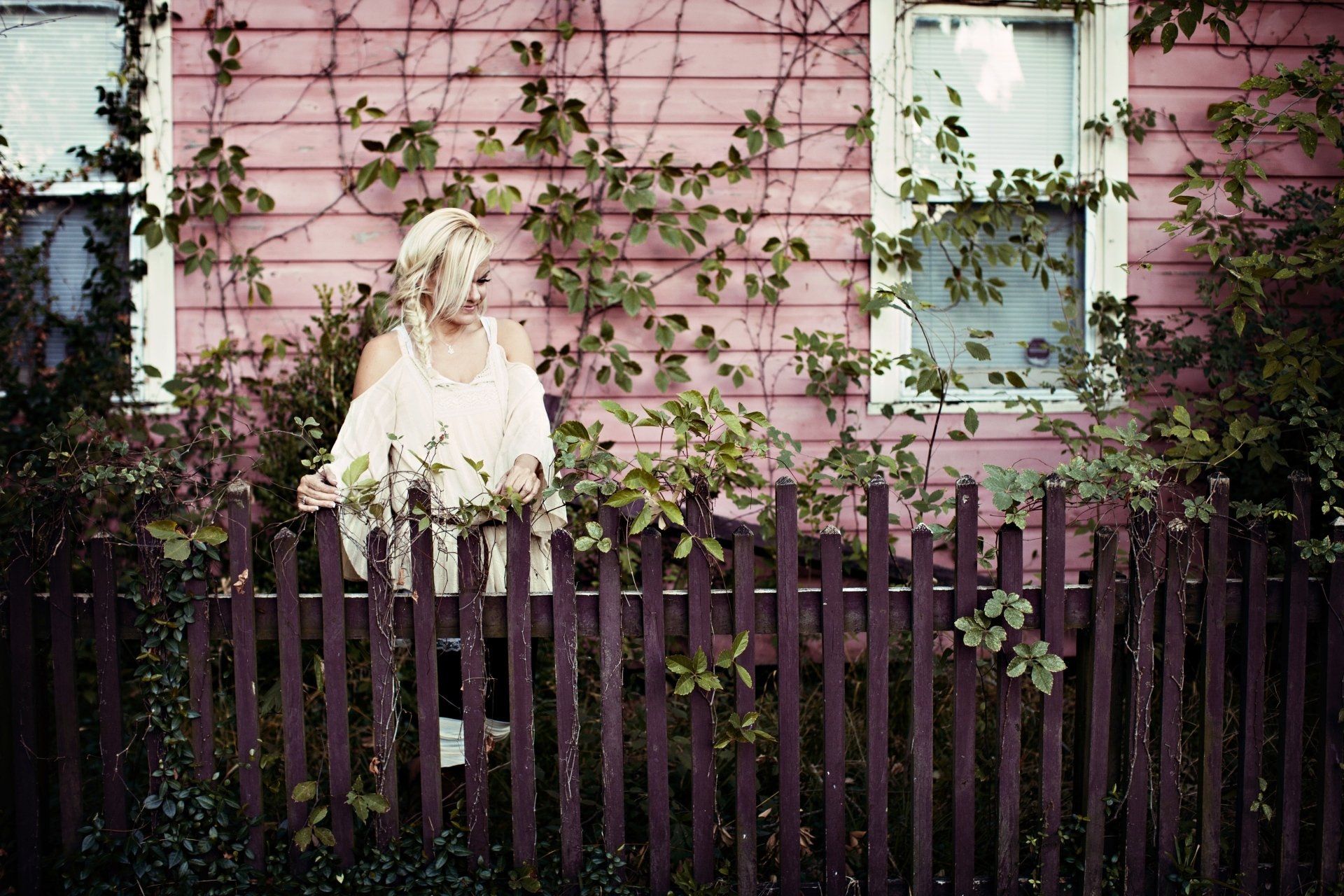 Melva in Garden
