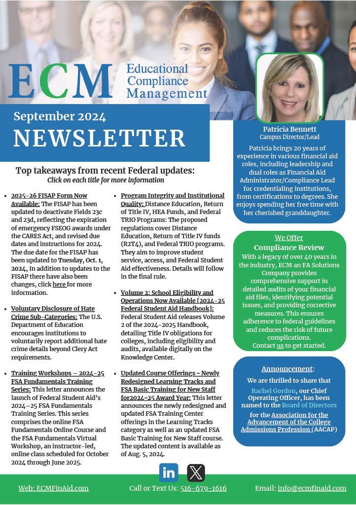 ECM June 2024 Newsletter